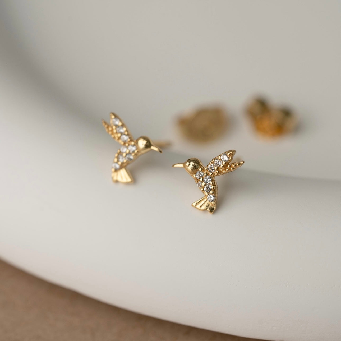 Aretes Colibrí