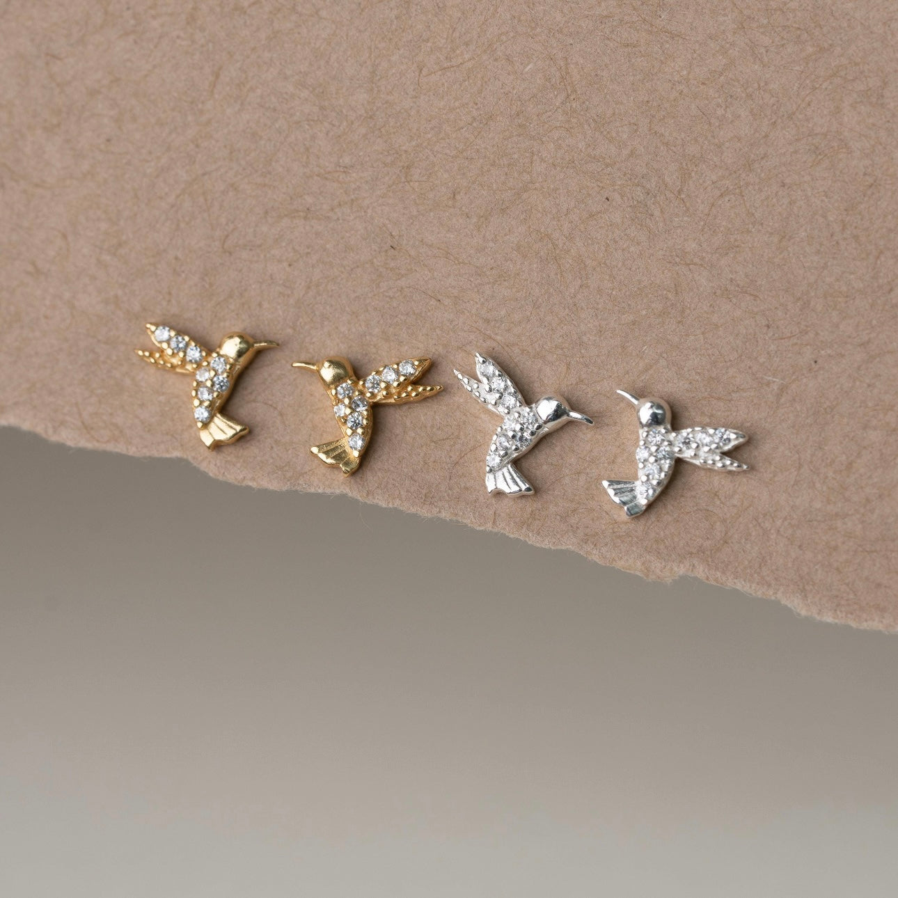 Aretes Colibrí