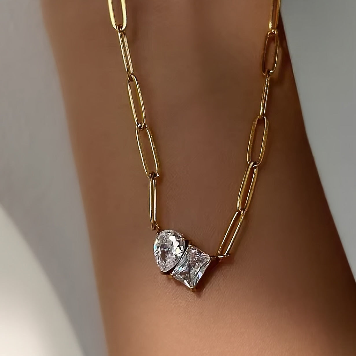 Collar Crystal Duo