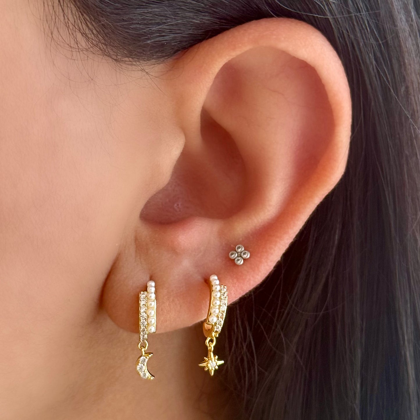 Aretes Vía Láctea