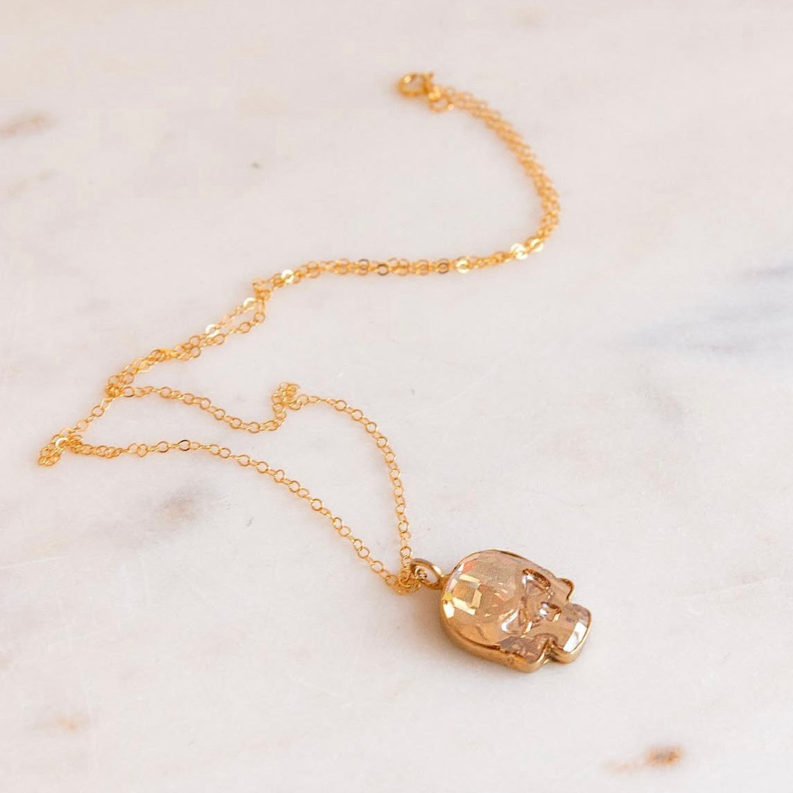 Collar Skull Cristal