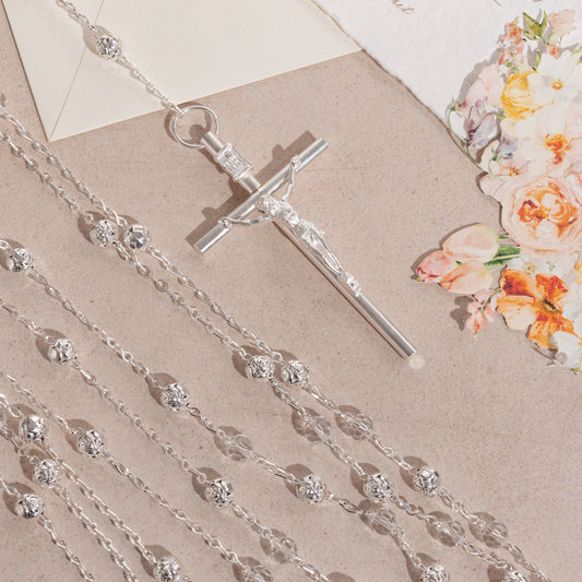 Lazo Rosas con Cristal