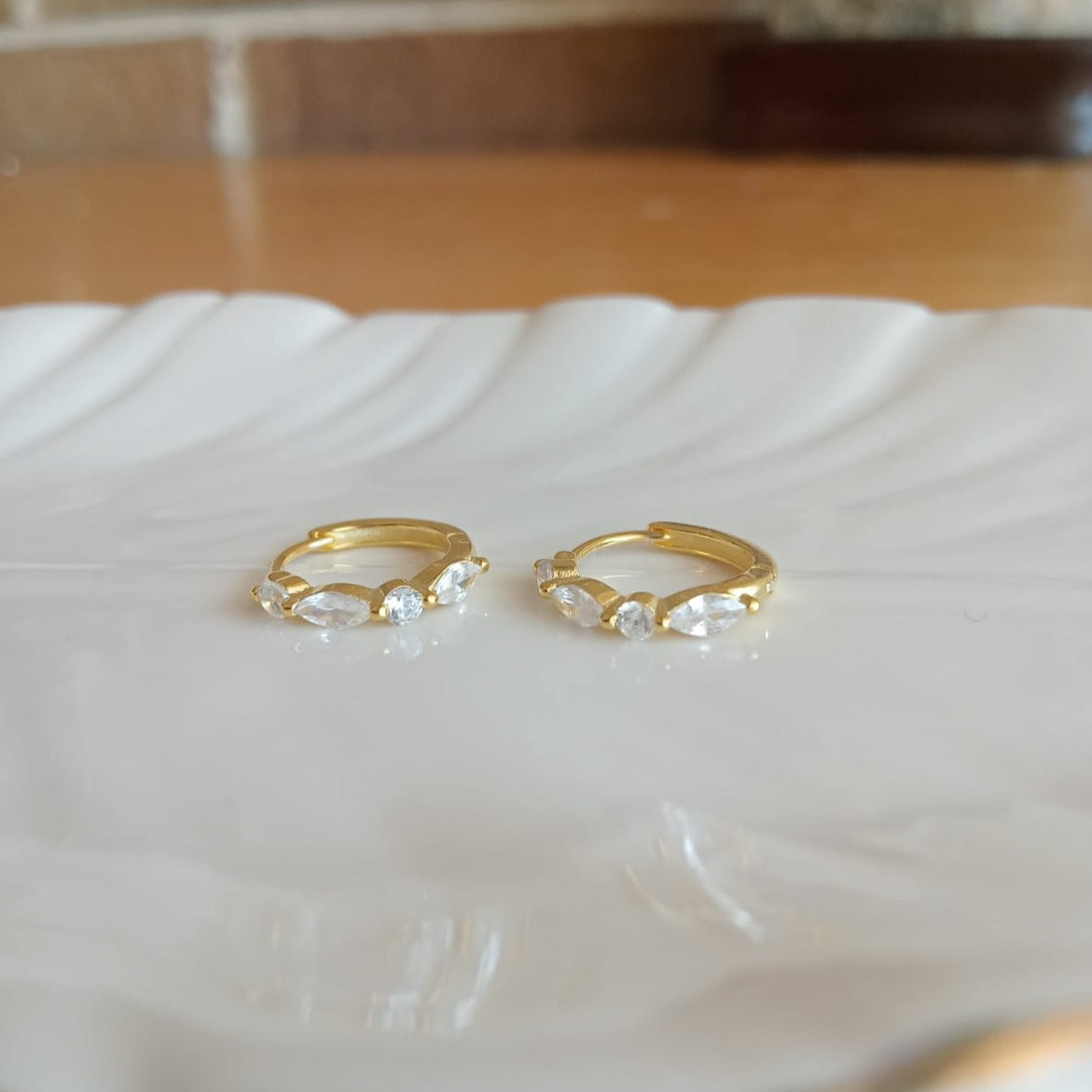 Arracadas Marquise Mini