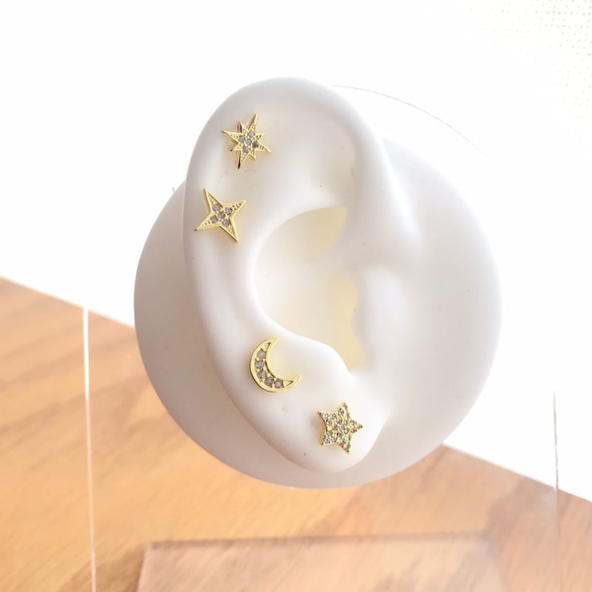Set 4 aretes Star