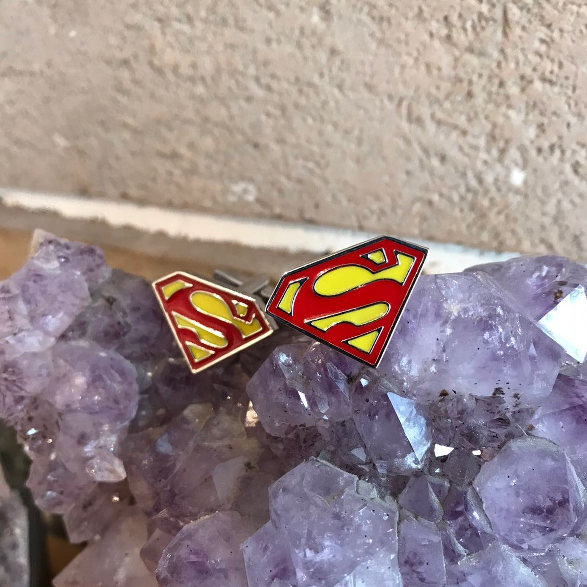 Mancuernillas Super Man