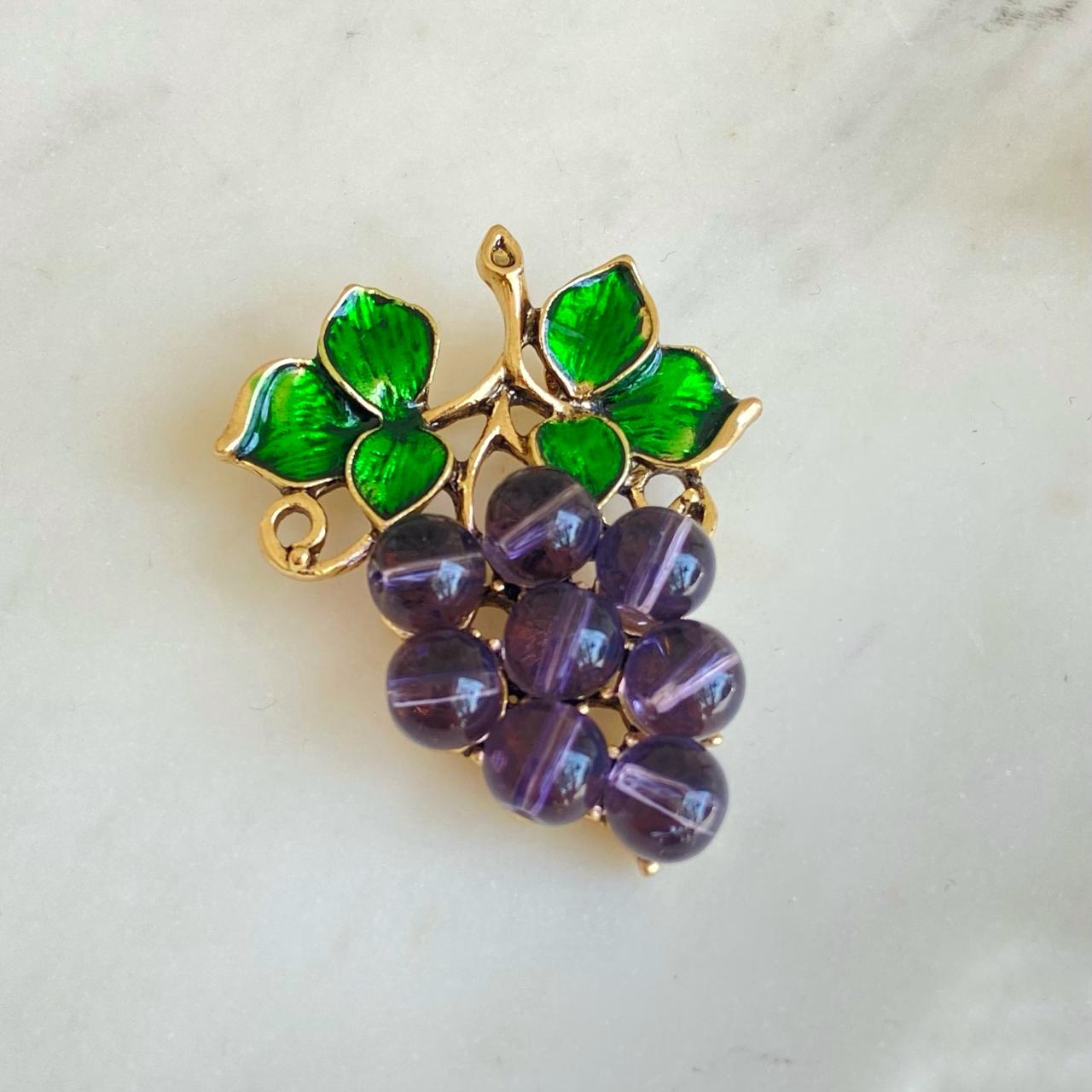 Broche Racimo de Uvas