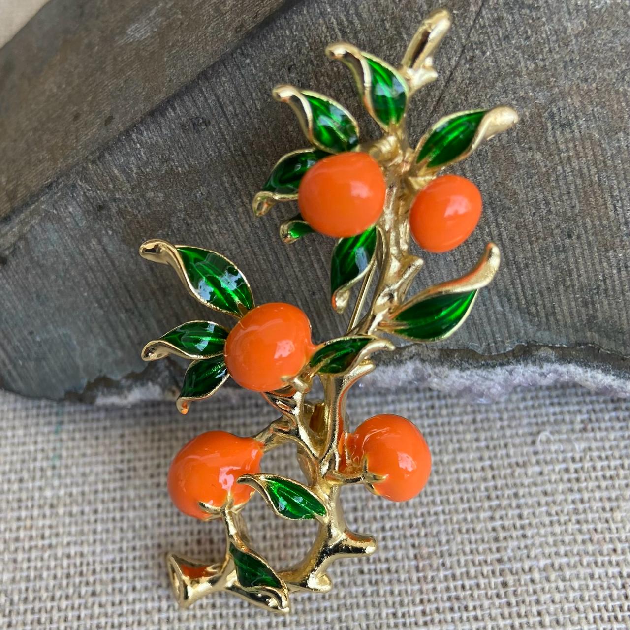Broche Tangerine