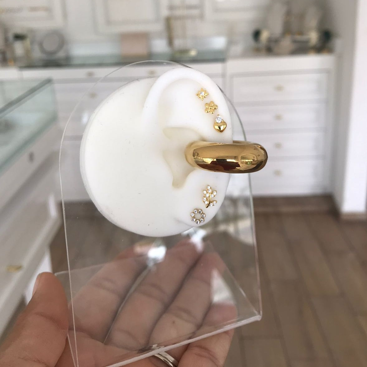 Piercing Flor Dorada