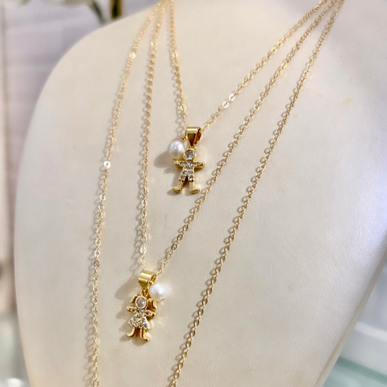 Collar Baby Boy or Girl con Circonia