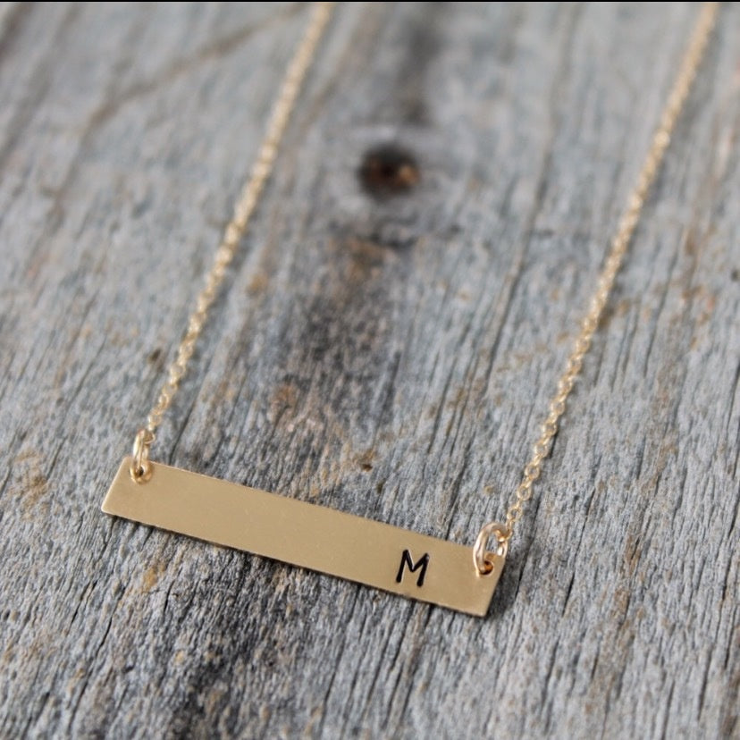 Collar Barrita Estampada