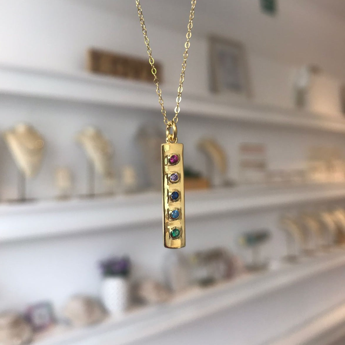 Collar Barrita Rainbow