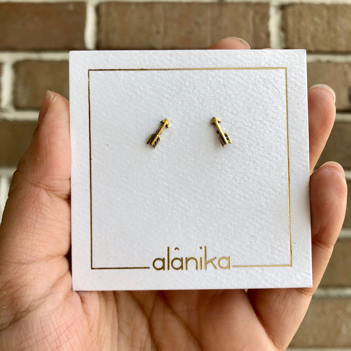 Aretes Flecha Mini