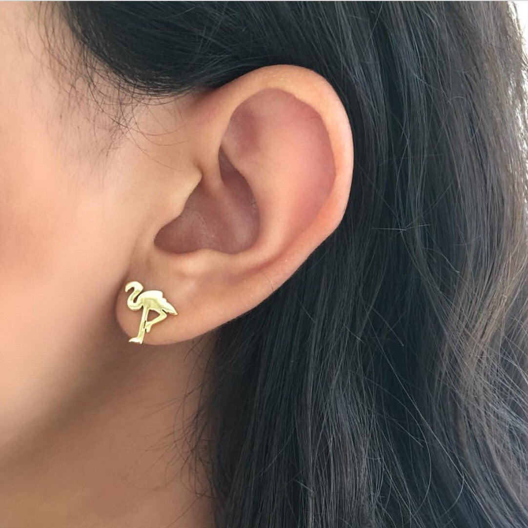 Aretes Flamingo