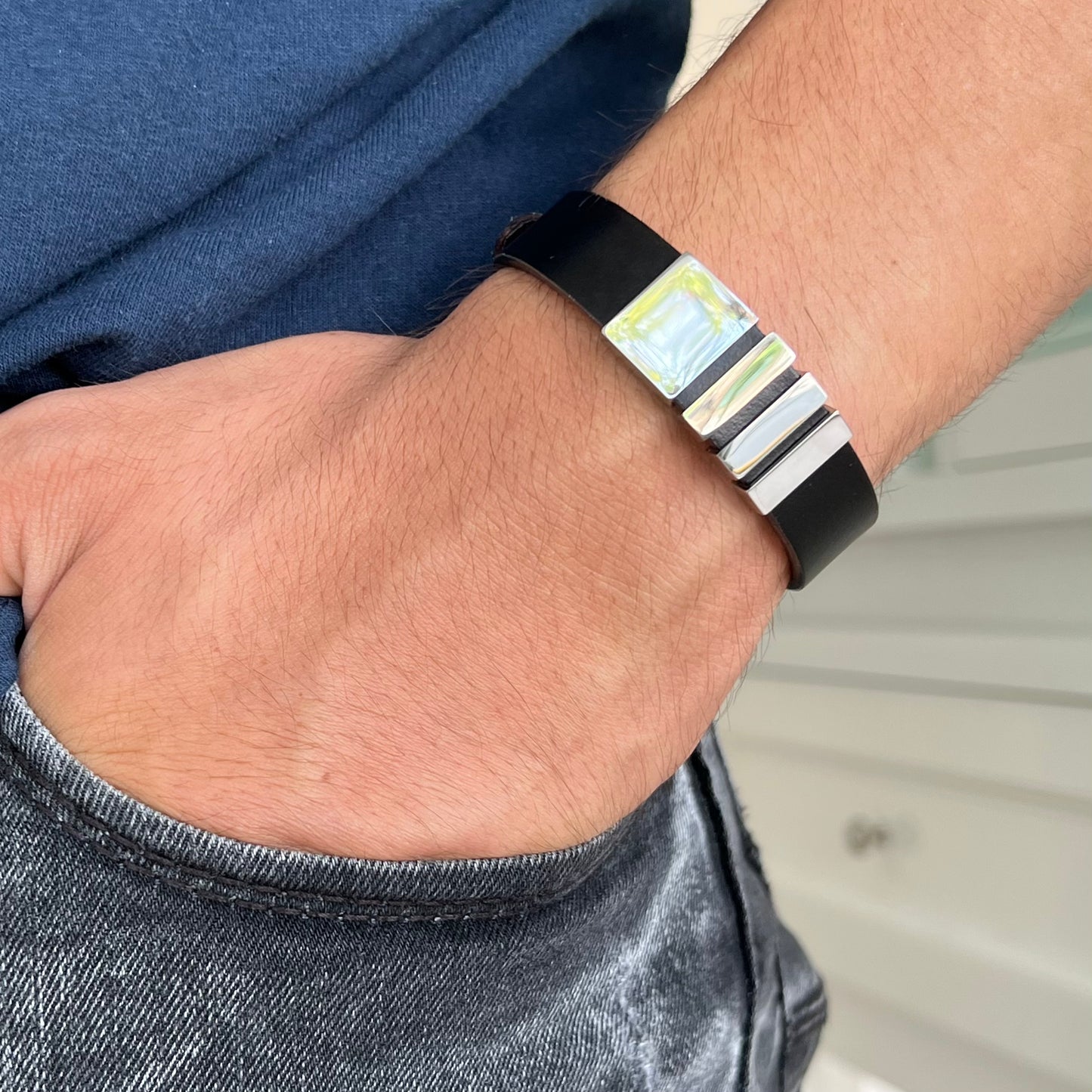 Brazalete con 4 Barritas personalizados