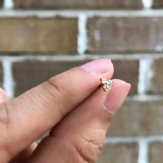 Piercing Tri Flora 🤍