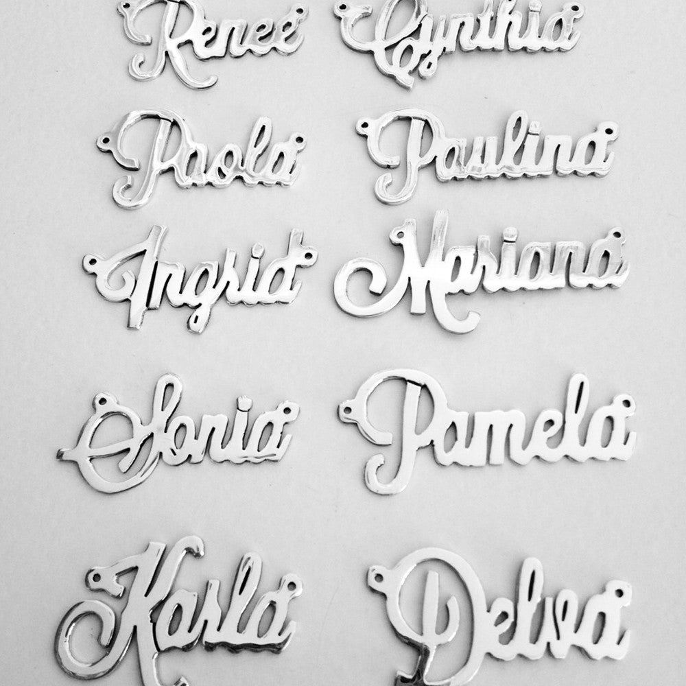 Collar de Nombre 4 letras o mas