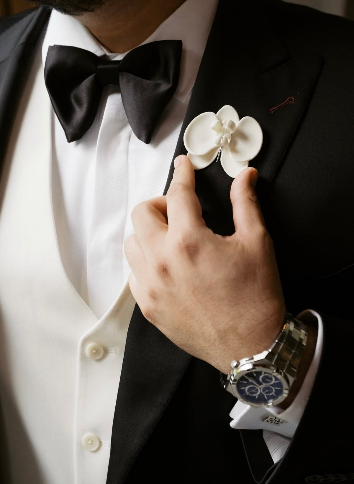 Boutonniere Orquídea