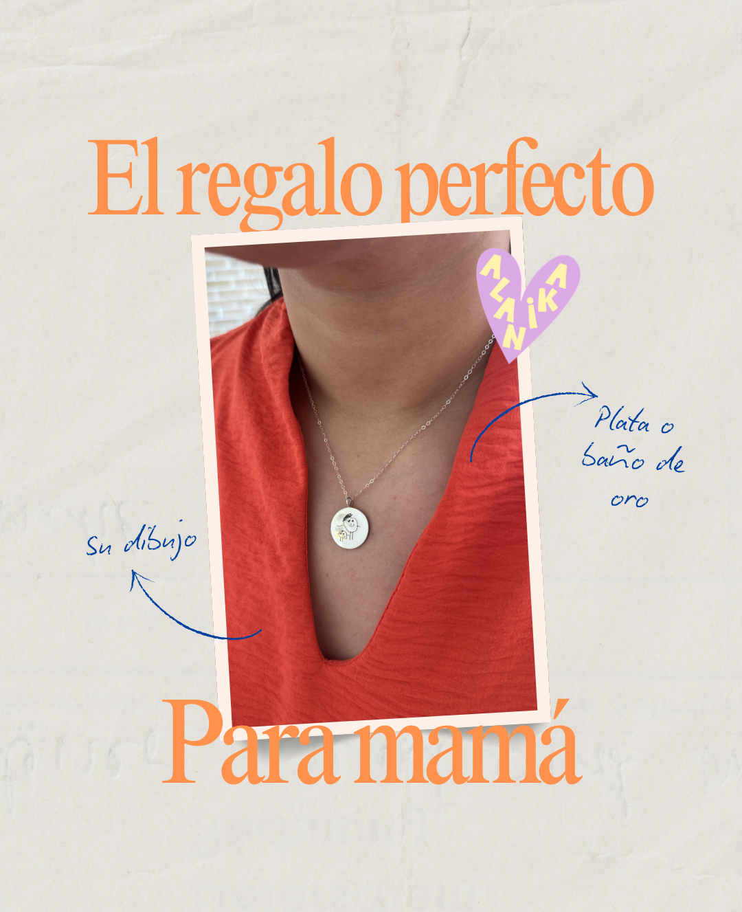 Collar Postdata Grabado