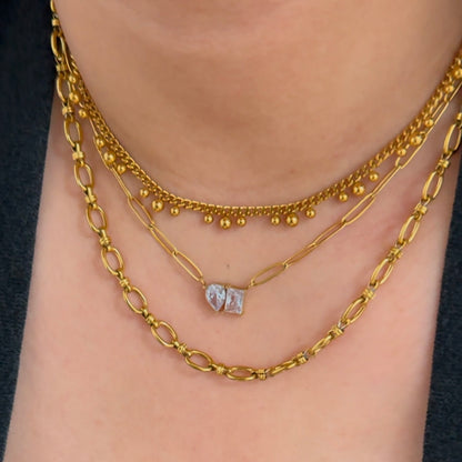 Collar Crystal Duo