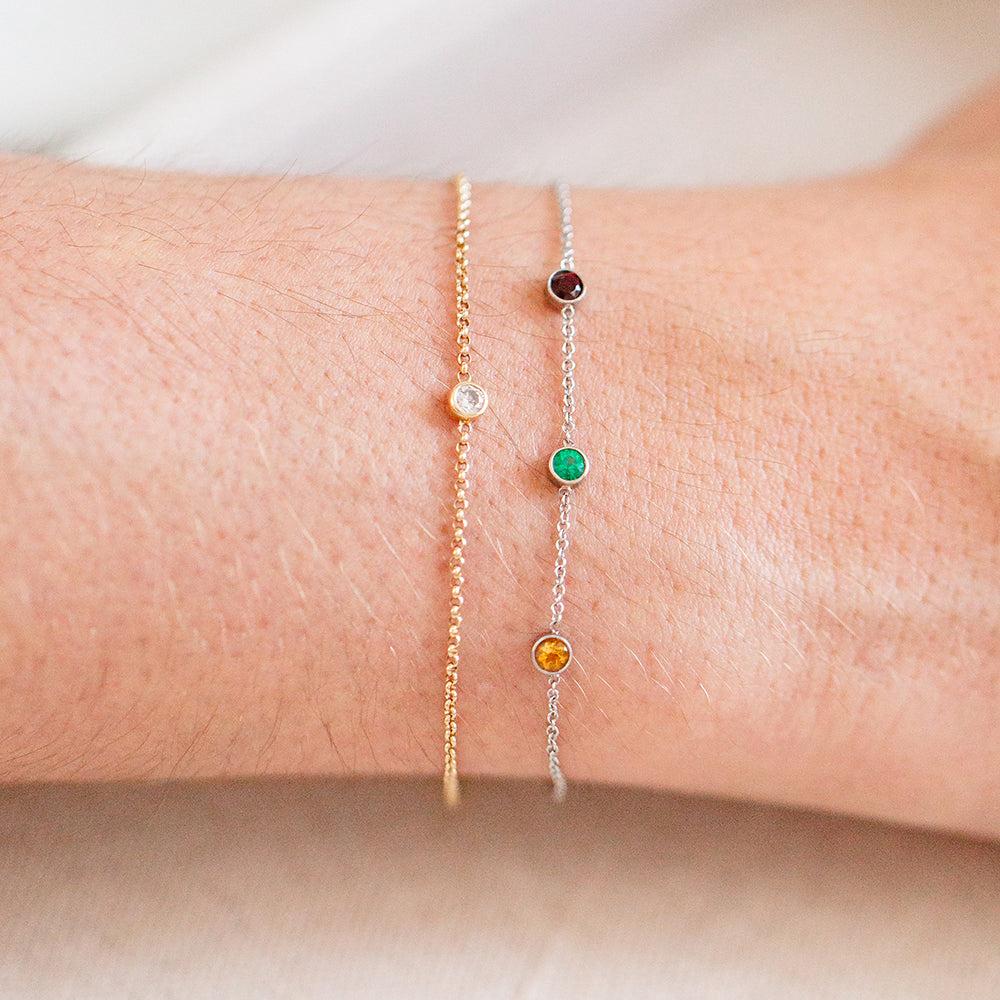 Pulsera 3 Birthstone