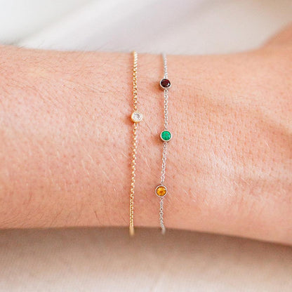 Pulsera 3 Birthstone
