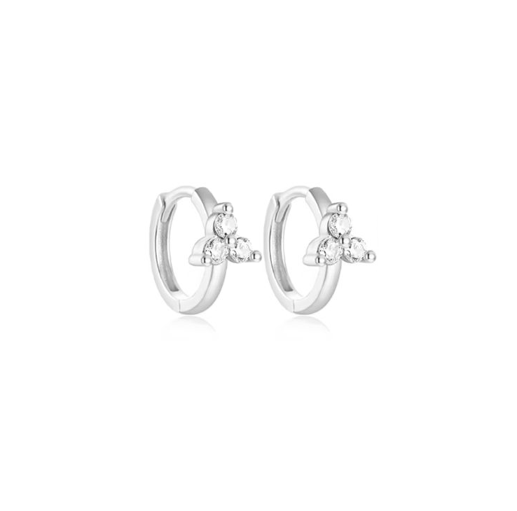 Par Arracadas Tri Flora Lisa🤍