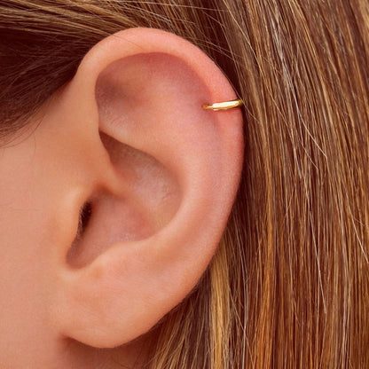 Piercing Liso Dorado