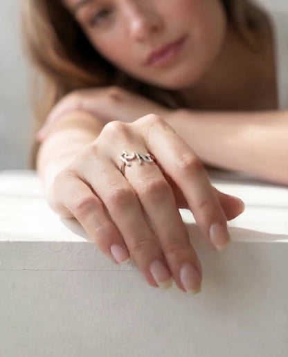 Anillo Iniciales Personalizado