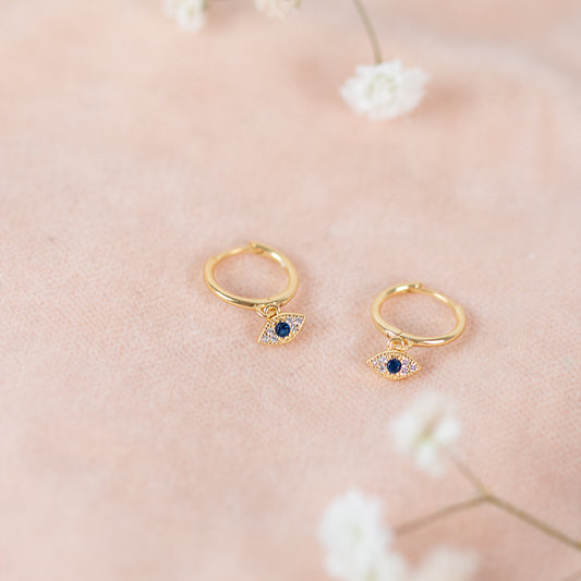 Par Arracadas Ojitos