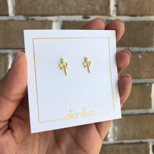Aretes Trinche Ninja