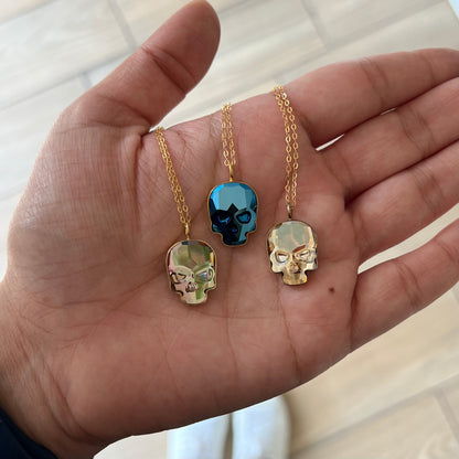 Collar Skull Cristal