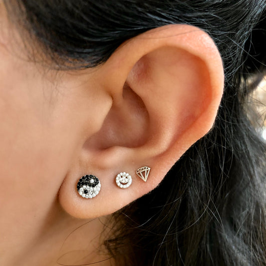 Aretes Yin Yang☯