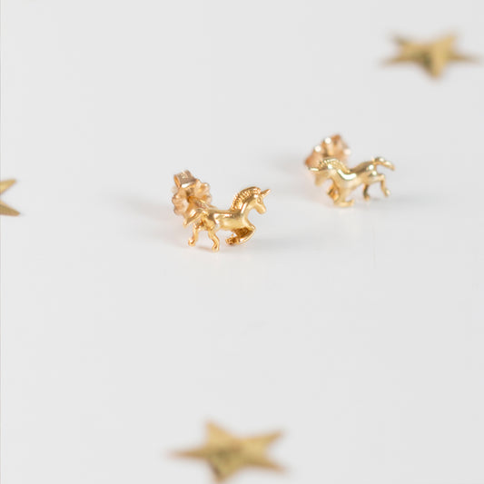 Aretes Unicornio
